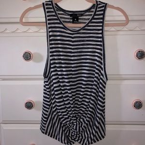 Aqua Bloomingdales brand tank